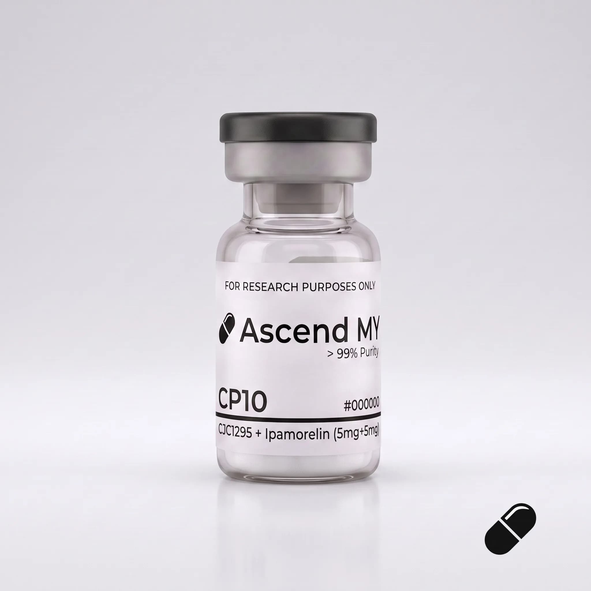 CJC-1295 + Ipamorelin 5mg + 5mg — research peptide available in Malaysia